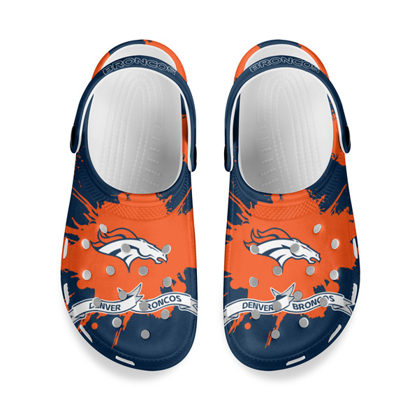 Men's Denver Broncos Bayaband Clog Shoes 001